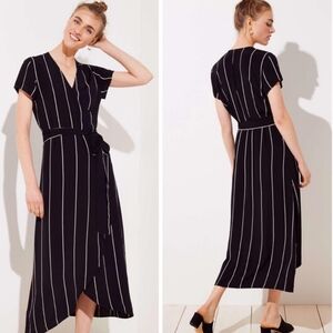 NWT LOFT | 100% Rayon Tie Up Maxi Dress